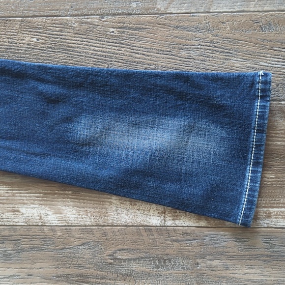 ROCK & ROLL Cowgirl "Rival Low Rise" Bootcut blingy rodeo jeans sz 24x32L euc - Picture 11 of 15